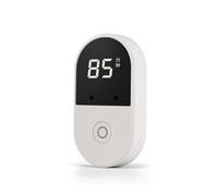 Fonowx Timer Digital Device With LED Display Support Loud Alarm Hands Energy Saving Design suitable for steps desk learning calm practice, White