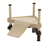 Fonowx to Take The for Turtles to Climb Turtles Decorations Terrace for Reptiles, S