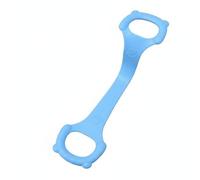 Fonowx Training Resistance Band 8 Shape Exercise Band Stretch Band With Thickened TPE And Non Slip Grip suitable for home workouts office breaks travel fitness, Blue