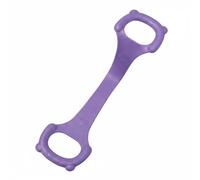 Fonowx Training Resistance Band 8 Shape Exercise Band Stretch Band With Thickened TPE And Non Slip Grip suitable for home workouts office breaks travel fitness, Purple