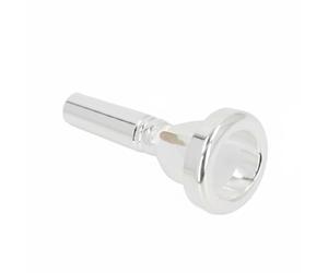 Fonowx Trombone Practice Insert Embouchure Lip Vibration Control Breath Training Brass Material Compact Shape Suitable for Students Band Instrumentalists Warm Ups