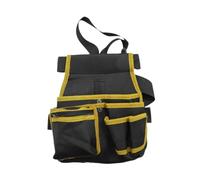 Fonowx Waist Tool Bag Pack for Gardeners with Organizer and Utility Belt Pouch for Hand Tools, Yellow
