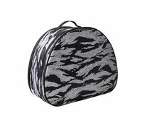 Fonowx Waterproof Backpack Bag Waterproof Outdoor Container Daypack Rucksack Pack with Zipper Closure Foldable Structure Semi Rigid Frame Oxford PVC Nylon, Multicolor, White Camouflage
