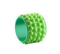 Fonowx Wheel Stretcher Exercise Accessory Pilates Equipment Ergonomic EVA PP Material Suitable for Muscle Relaxation Indoor Use Flexibility, Green