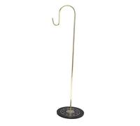 Fonowx Wind Chime Holder As A Chime Stand And Gong Stand Also Table Holder And Decoration Stand Made of Metal Creates A Peaceful Atmosphere for, Gold S Hook