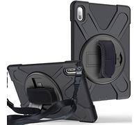 Fonrest Heavy Duty Rugged Case for Huawei-MatePad-10.4 2022/2020 with Kickstand, Hybrid Shockproof Armor Cover w/ 360° Rotatable Hand Grip, Shoulder Strap BAH3-AL00 BAH3-W09 BAH4-W09 BAH4-AL10
