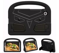 FONREST Kids Case for Samsung Galaxy Tab A11/A9 8.7 inch, Ultra-Light-weight EVA Foam 4 Corner Anti-Fall Shockproof Portable Handle Kicktand Protective Cover for Boys/Girls SM-X135/X133/X130 (Black)