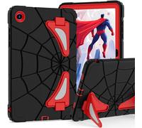 FONREST Rugged Kids Case for Samsung-Galaxy-Tab-A11+Plus/A9+Plus 11 inch with Dual kickstand S Pen Holder, Shockproof PC+Silicon Heavy Duty Tough Children Cover SM-X230/X235/X236 (Black/Red)