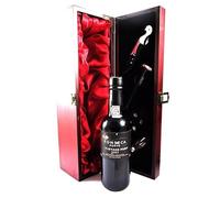Fonseca Vintage Port 2011 (1/2 bottle) in a silk lined wooden box with four wine accessories, 1 x 375ml
