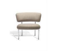 Font Armchair Hallingdal 65 200/Polished Steel Frame