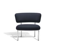 Font Armchair Vidar 0786/Polished Steel Frame