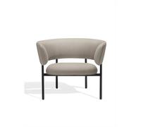 Font Armchair with Armrest Trio 0205/Black Frame