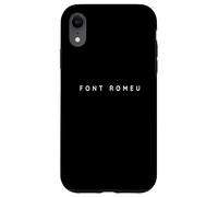 Font Romeu Souvenirs/Spanish Ski Resort Modern Design Case for iPhone XR