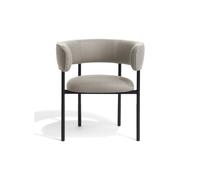 Font Spisebordsstol with Armrest Trio 0205/Black Frame