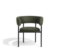Font Spisebordsstol with Armrest Vidar 972 Og Vidar 0222/Black Frame
