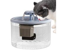 Fontaine À Eau Pour Chat 1.2L Fontaine Automatique Animaux Domestiques Silencieuse Circulation Constante Gamelle Hydratation Intérieur Cuisine Salon Chambre Appartement Air Jeu Accessoire Pratique