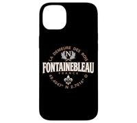 Fontainebleau France Coordinates Napoleon and Fleur de Lis Case for iPhone 14 Plus
