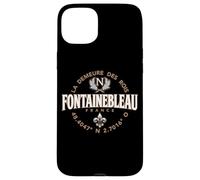 Fontainebleau France Coordinates Napoleon and Fleur de Lis Case for iPhone 15 Plus