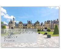 Fontainebleau Palace (chateau De Fontainebleau), France, Design 1, Fridge Magnet