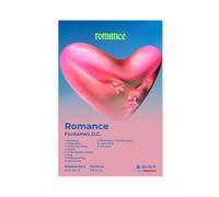 Fontaines D.C. Album Poster Romance Cover Rock Art Canvas Decor | Unframe-style, Multiple sizes, Multiple frame styles, Wall Art, Fans Gift, Decor Picture, Bedroom Decor