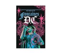 Fontaines D.C. DC Rock Poster 4 Canvas Office Decor Gift | Unframe-style, Multiple sizes, Multiple frame styles, Wall Art, Decor Picture, Bedroom Decor