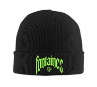 Fontaines DC Band Logo Tour 2025 Knit Hat Beanies Autumn Winter Hat Warm Unisex Fashion Cap for Men Women Gifts,
