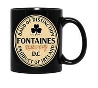 Fontaines Dc Black Coffee Mug 11 Oz, Coffee Mug 11 Oz