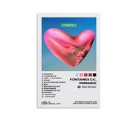 Fontaines Poster Dc Punk Rock Band Music Album Cover Posters for Room Aesthetic Canvas Wall Art Bedroom Decor08x12inch(20x30cm)