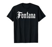 Fontana California Inland Empire 909 951 Riverside Rialto Value Graphic T-Shirt