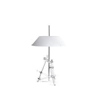 FontanaArte Ashangai Table Lamp Chrome/ White