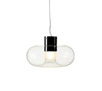 FontanaArte Fontanella Pendant Large Chrome/ Black