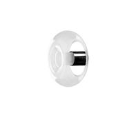 FontanaArte Fontanella Wall Lamp Large Chrome/ Black