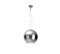FontanaArte Globo Di Luce Pendant Medium Chrome