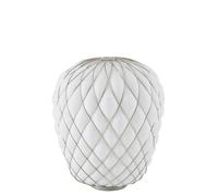 FontanaArte Pinecone Table Lamp Large Chrome/ White