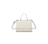 Fontanella Fashion Avery Minimalist Top Handle Bag With Removable Strap In White White