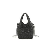 Fontanella Fashion Dalu Diamond Embellished Bucket Evening Bag In Black Black
