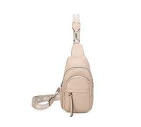 Fontanella Fashion Dohara Dual Compartment Pu Crossbody Sling Bag In Camel Camel