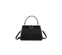 Fontanella Fashion Harper Frame Pu Leather Top Handle Crossbody Bag In Black Black One Size