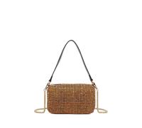 Fontanella Fashion Koma Diamond Embellished Chain Shoulder Bag In Gold Gold One Size
