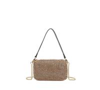 Fontanella Fashion Koma Diamond Embellished Chain Shoulder Bag In Rose Gold Rose Gold One Size