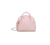 Fontanella Fashion Munn Mini Pu Crossbody Bag With Bead Strap In Pale Pink Pale Pink One Size