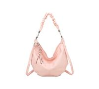 Fontanella Fashion Quinn Pu Leather Hobo Shoulder Bag In Pale Pink Pale Pink