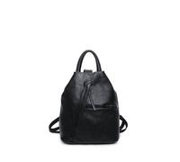 Fontanella Fashion Shira Pu Convertible Backpack In Black Black One Size