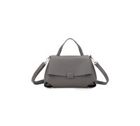 Fontanella Fashion The Midtown Luxe Top Handle Bag With Extra Removable Shoulder Strap In Dark Grey Dark Grey