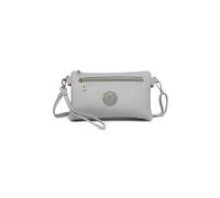 Fontanella Fashion The Solstice Dual Compartment Crossbody Purse In Light Grey Light Grey One Size