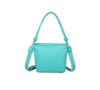 Fontanella Fashion Women's Fashionable Handbag with Unique Knotted Handle Stylish and Spacious Crossbody Shoulder Bag (Turquoise)