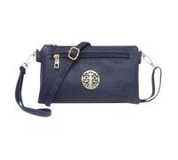 Fontanella Fashion Women's Small Synthetic Leather Crossbody Bag Compact Zippered Purse Lightweight Handbag Secure Organizer for Travel and Everyday Use