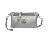 Fontanella Fashion Women's Small Synthetic Leather Crossbody Bag Compact Zippered Purse Lightweight Handbag Secure Organizer for Travel and Everyday Use