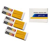 Fontee 240pcs of pH Range 1-14 Litmus Indicator Test Strips - Great for Testing Many Usual Everyday substances, Including Lemon Juice, Milk, moisturized Soil etc