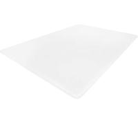 FONTEME White Color Coded Polypropylene Cutting Board 15" x 20" x 1/2" | Non-Slip Surface | Dishwasher Safe | Great For Vegetable, Fruit, Meat, Chicken, Fish, Cheese, Bread, And More. WHITE [1PK]